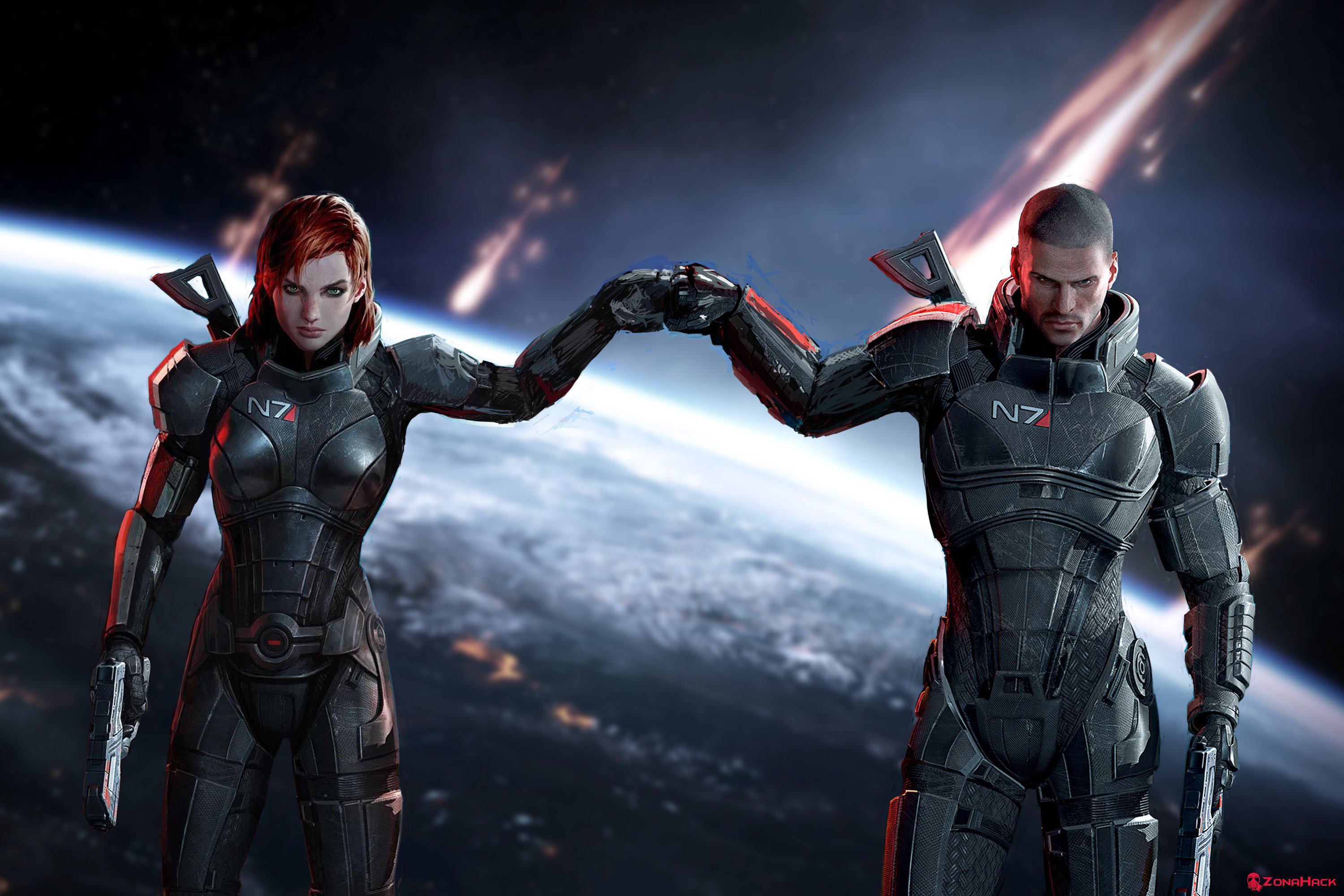 Скачать игру Mass Effect браузером через Яндекс.Диск