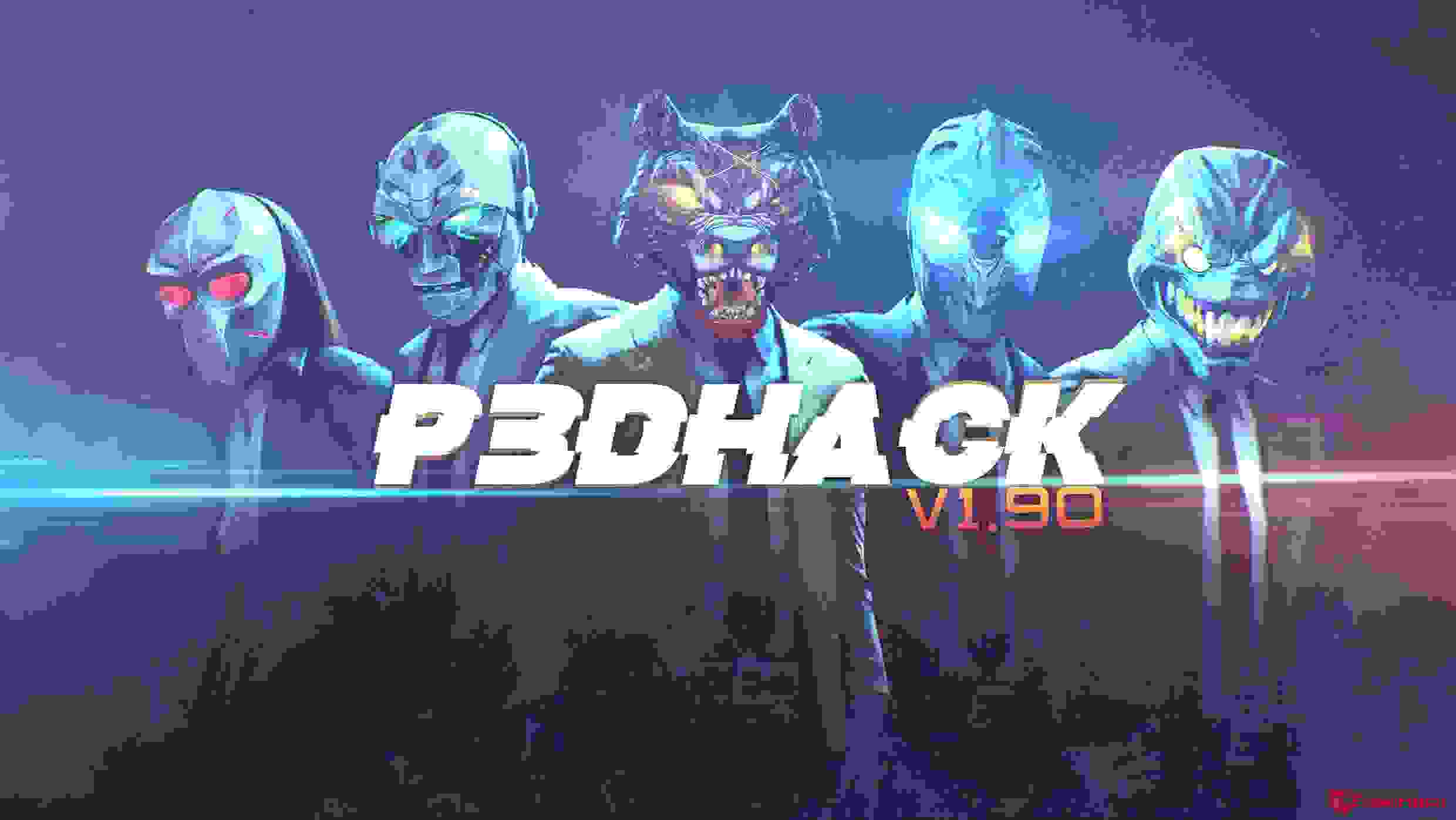 Чит-трейнер к игре Payday 2 P3DHack v.1.951