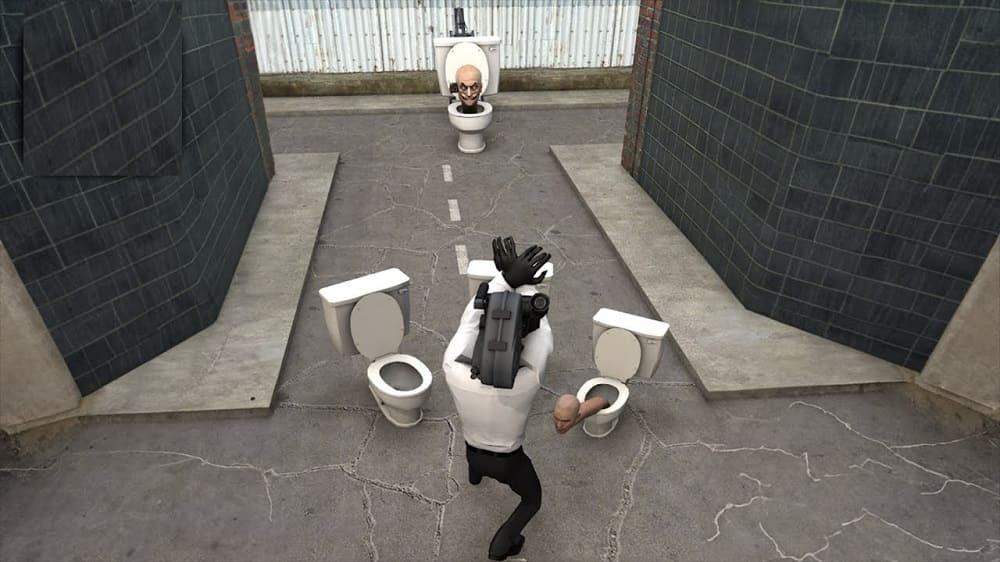 Взлома toilet fight open